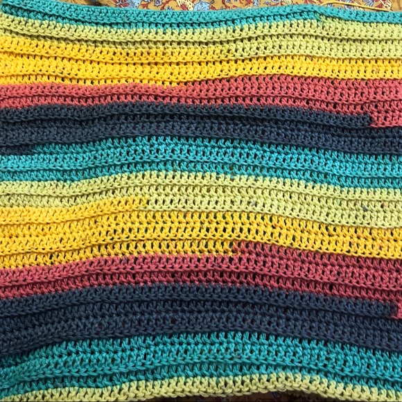 ⭐️Host Pick ⭐️ Handmade 🇨🇦 Crochet Blanket - Brand New - Picture 3 of 5